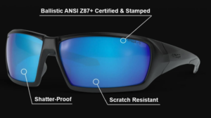 STNGR Ridge Ballistic Glasses + Walker's Electronic Earmuffs